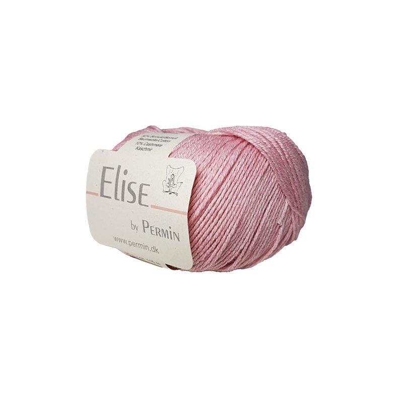 Permin Elise - Bomull/cashmere - Fv 881121 Rose