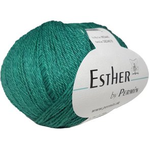 Permin Esther Garn  -  fv 883440 Grs grn