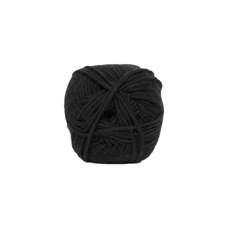 Hjertegarn Extrafine Merino 120 Garn - fv 500 Svart