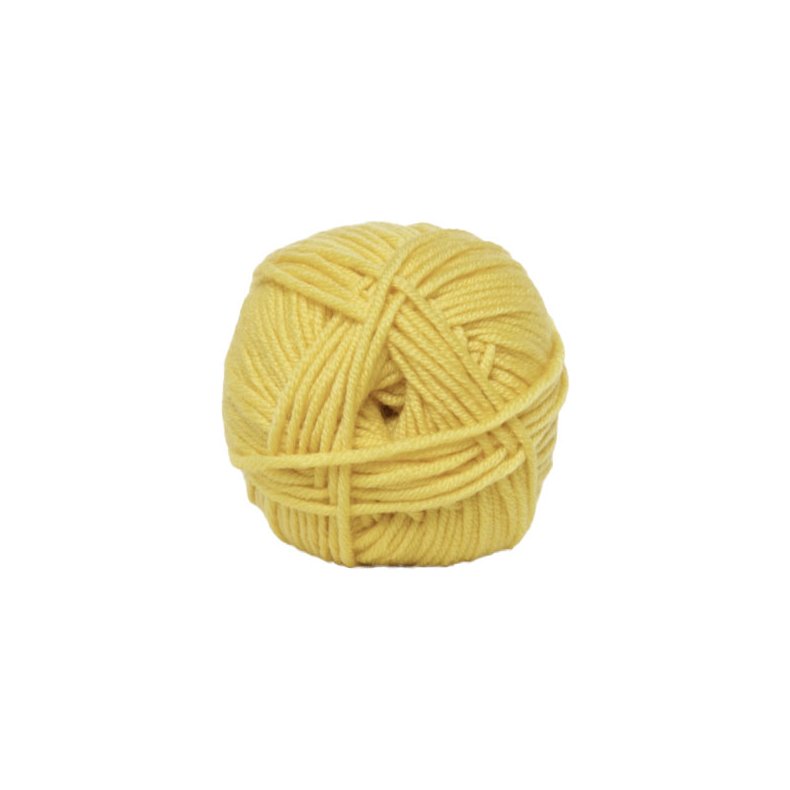 Hjertegarn Extrafine Merino 120 Garn - fv 7441 Gul