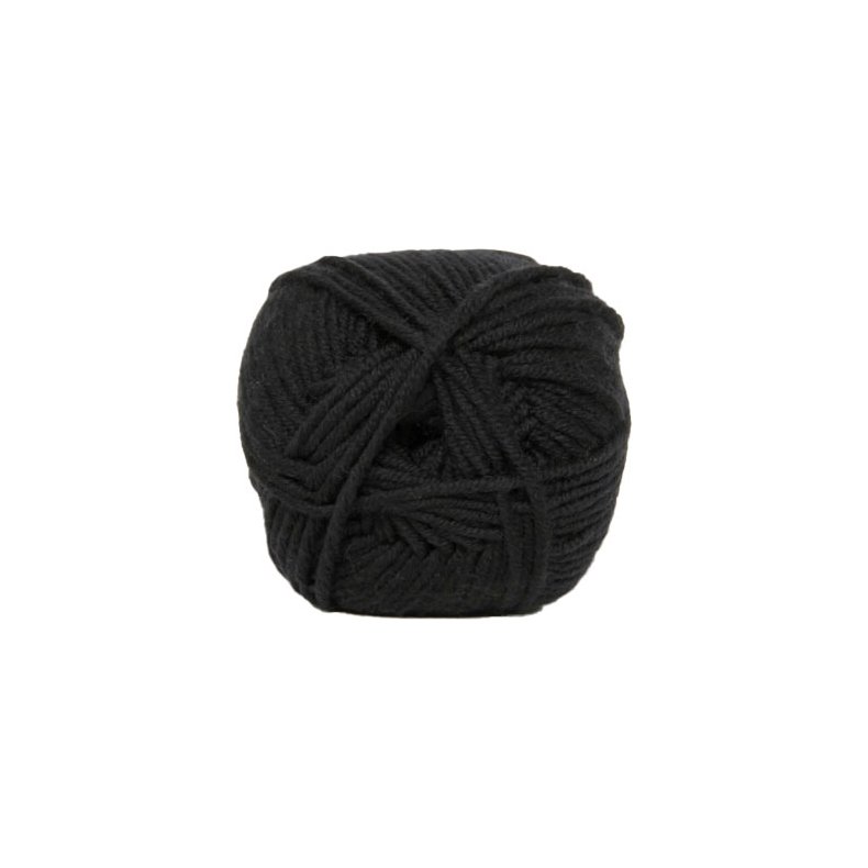 Hjertegarn Extrafine Merino 150 Garn - fv 500 Svart