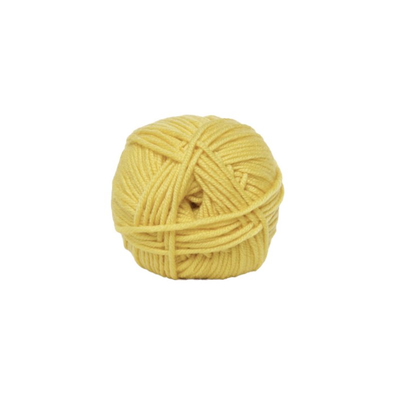 Hjertegarn Extrafine Merino 150 Garn - fv 7441 Ljus gul