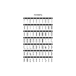 Brother Symaskine - FS70WTX Elektronisk  Symaskine
