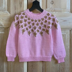 Strikkekit Lille Gro og George - Armonia Garn Hjertegarn