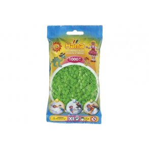 Hama midi, prlor, 1000 stk - Flou.Grn - 207-42
