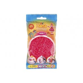 Hama midi, prlor, 1000 stk - Fuschia - 207-32