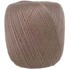 Virkningsgarn - Hjerte nr 5 - fv 1505 Ljus Brun