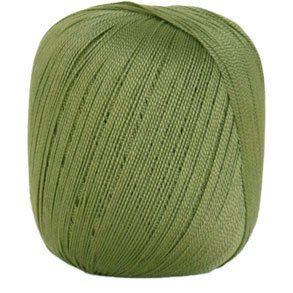 Virkningsgarn - Hjerte nr 5 - fv 447 Armygrn