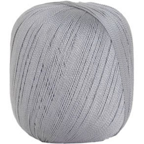 Virkningsgarn - Hjerte nr 5 - fv 502 Silvergr