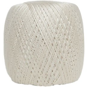 Virkningsgarn - Hjerte nr 5 - fv 718 Rvit