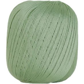 Virkningsgarn - Hjerte nr 5 - fv 8580 Pastel Grn