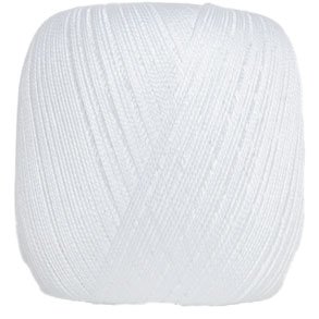 Virkningsgarn - Hjerte nr 5 - fv 7901 Vit
