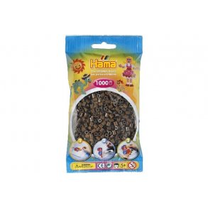Hama midi, prlor, 1000 stk - Brun - 207-12