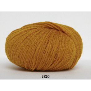 Hjerte Fine Highland Wool - Uldgarn - Hjertegarn - fv 3810 Karry Gul