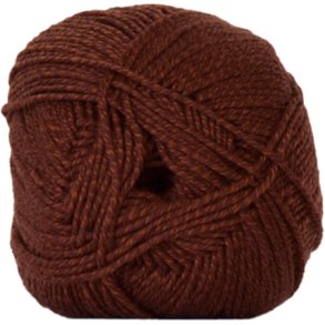 Hjertegarn Lana Cotton 212 - Bomuldsgarn - Merino Garn - 1321 Mrk Rust Rd