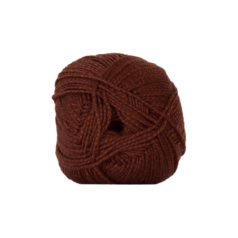 Hjertegarn Lana Cotton 212 - Bomullsgarn - Merino Garn - 1321 Mrk Rust Rd