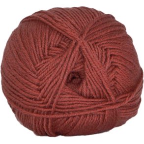 Hjertegarn Lana Cotton 212 - Bomuldsgarn - Merino Garn -  fv 1426 Terracotta