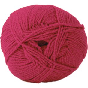 Hjertegarn Lana Cotton 212 - Bomuldsgarn - Merino Garn -  1955 Mrk Pink