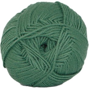 Hjertegarn Lana Cotton 212 - Bomuldsgarn - Merino Garn -  6114 Jagt Grn
