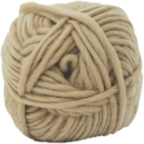 Hjertegarn Naturull Garn - fv 1210 Ljus Brun