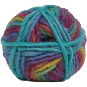 Hjertegarn naturull Garn - fv 1101 Flerfarvet