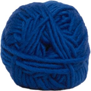 Hjertegarn naturull Garn - fv 1670 Cobolt Bl