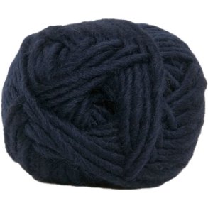Hjertegarn naturull Garn - fv 990 Mrk Bl