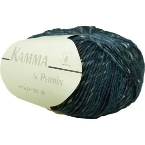 Kamma By Permin - Alpaca & Silke uldgarn - Fv 889515 Petrol Bl nistret