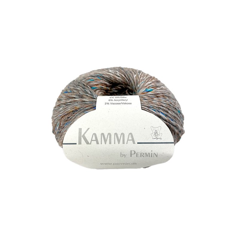 Kamma By Permin - Alpaca &amp; Silk ullgarn - Fv 889517 Sand