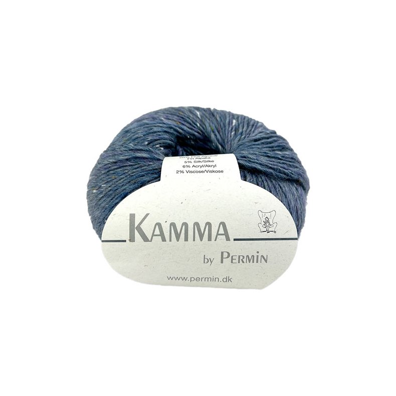 Kamma By Permin - Alpaca &amp; Silk ullgarn - Fv 889526 Bl lila