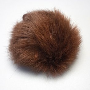 Pompong - kte kaninhr pompong - Brun 90 mm