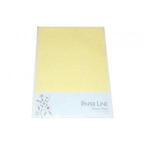  Karton - 180g A4 10 stk i pakke Lysegul