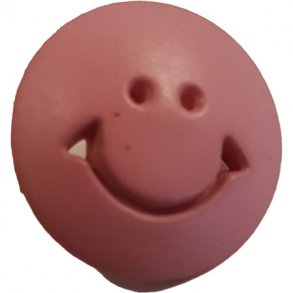 Knap m/je Rosa - 15 mm 18394-24-0006