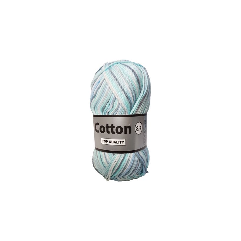  Cotton 8/4 - Flerfarvet Bomuldsgarn - Fv - 622
