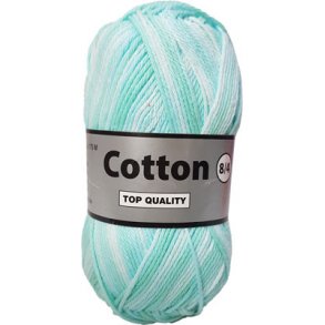  Cotton 8/4 - Flerfarvet Bomuldsgarn - Fv - 628 