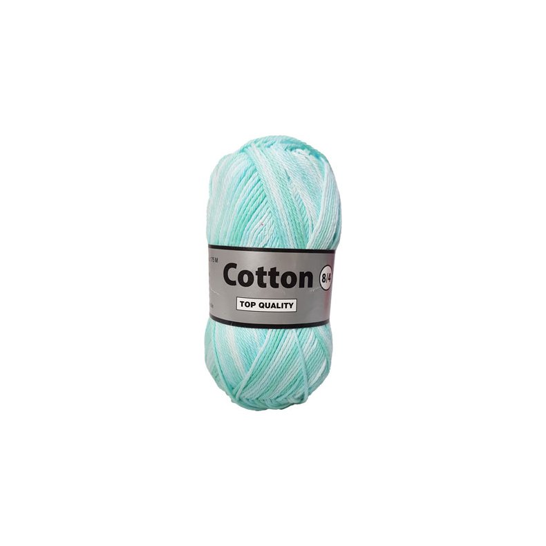  Cotton 8/4 - Flerfarvet Bomuldsgarn - Fv - 628 