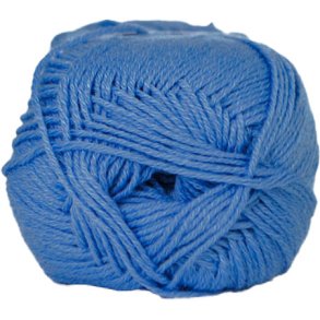  Hjertegarn Lana Cotton 212 - Bomuldsgarn - Merino Garn - 621 Himmelbl