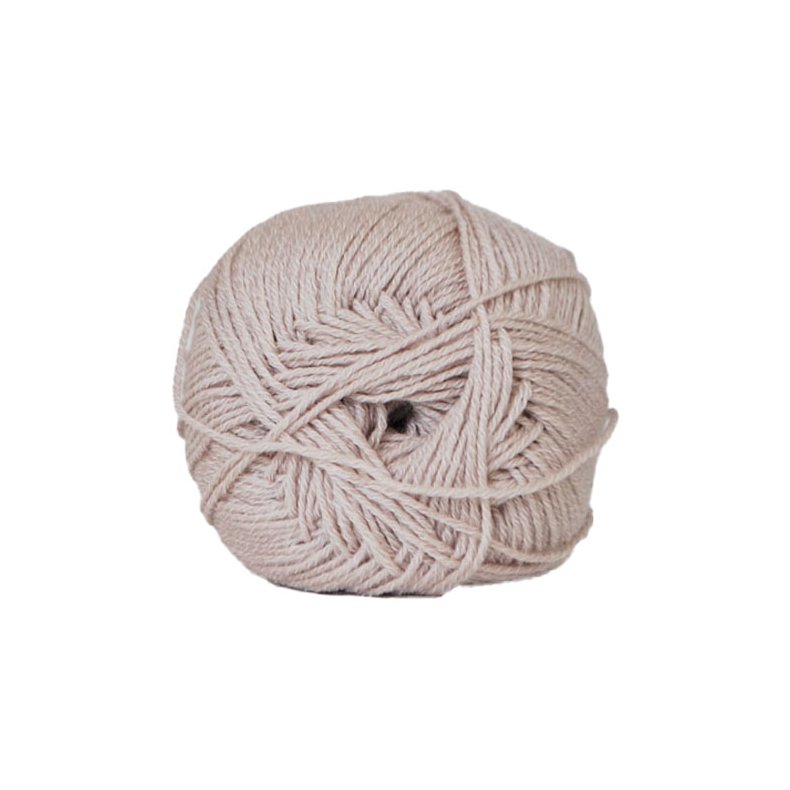 Hjertegarn Lana Cotton 212 - Bomullsgarn - Merino Garn - 2122 Beige