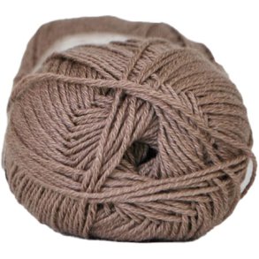 Hjertegarn Lana Cotton 212 - Bomuldsgarn - Merino Garn - 2133 Brun