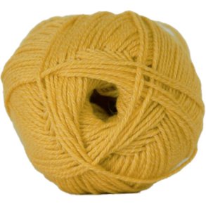  Hjertegarn Lana Cotton 212 - Bomuldsgarn - Merino Garn - 2676 Gul