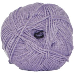 Hjertegarn Lana Cotton 212 - Bomuldsgarn - Merino Garn - 3718 Lys Lilla