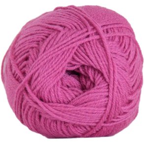 Hjertegarn Lana Cotton 212 - Bomuldsgarn - Merino Garn - fv 9130 Pink