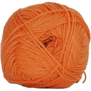 Hjertegarn Lana Cotton 212 - Bomuldsgarn - Merino Garn -  1346 Orange