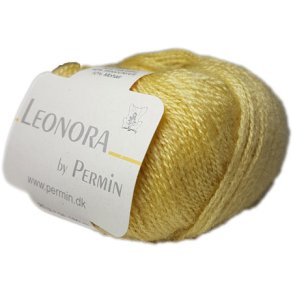 Leonora By Permin 880401 Ljus Gul