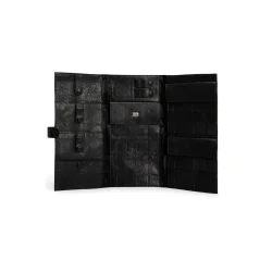 Lder Etui Til Strik &amp; Hkle Udstyr - Muud Lder Etui Fv Sort Lucy QB-4404