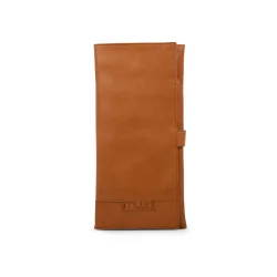 Lder Etui Til Strik &amp; Hkle Udstyr - Muud Lder Etui Fv Cognac Lucy QB-4404