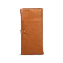 Lder Etui Til Strik &amp; Hkle Udstyr - Muud Lder Etui Fv Cognac Lucy QB-4404