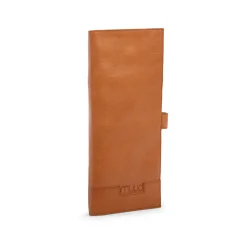 Lder Etui Til Strik &amp; Hkle Udstyr - Muud Lder Etui Fv Cognac Lucy QB-4404