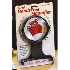 Lup Hndfri - Forstrrelses Lup 2x+4x - 5880 Permin