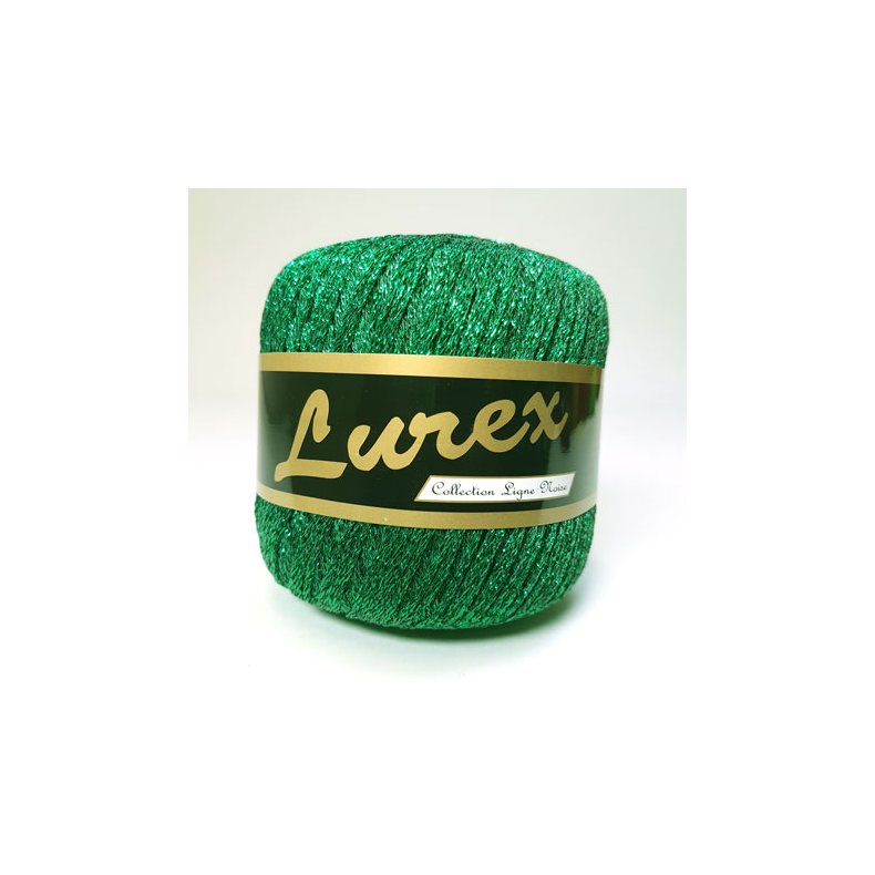 Lurex Efekt garn - Køb grønt garn her på tilbud